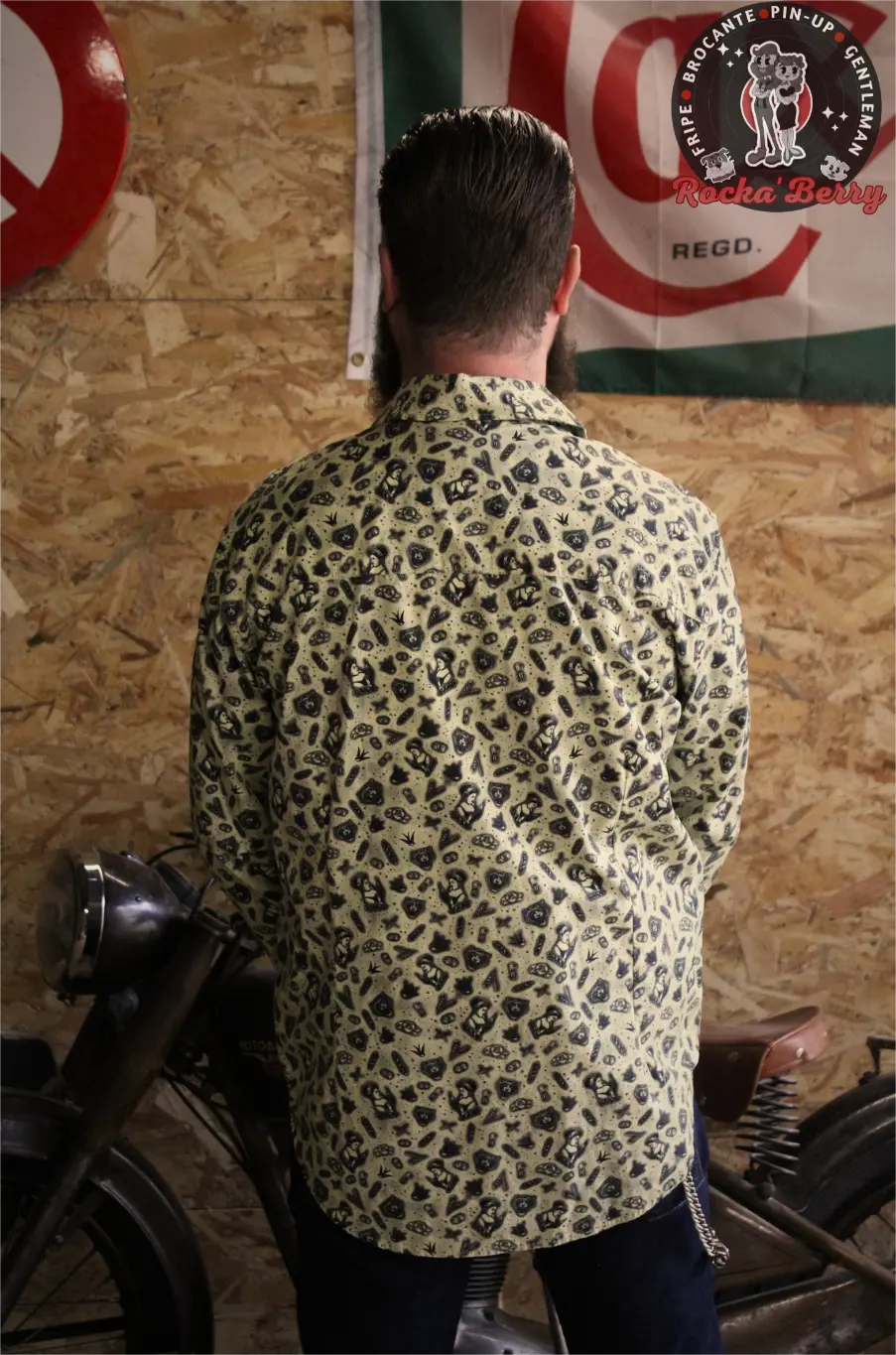 Chemise Old School Tattoo - King Kerosin - Rocka'Berry