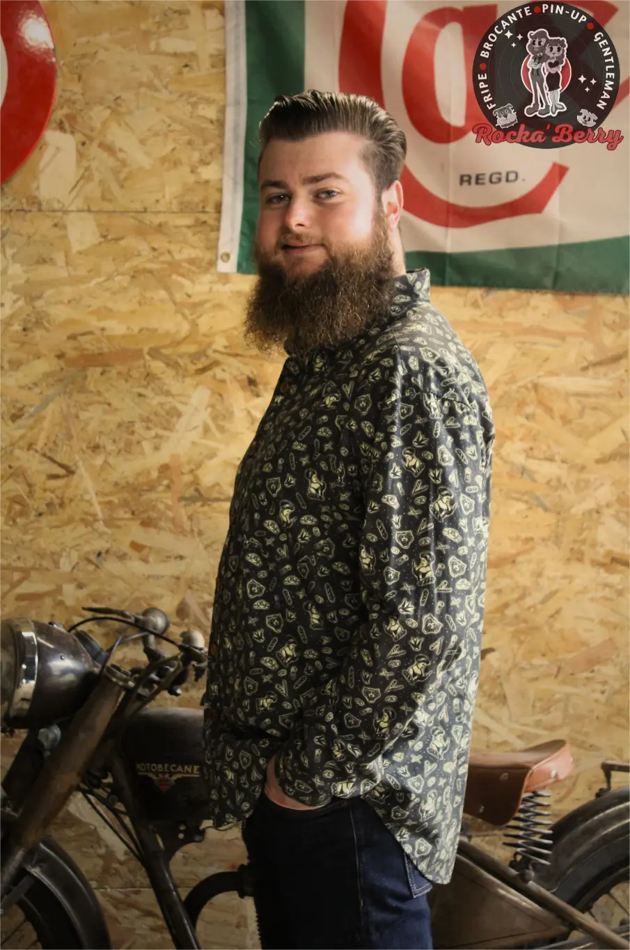 Chemise Old School Tattoo - King Kerosin - Rocka'Berry