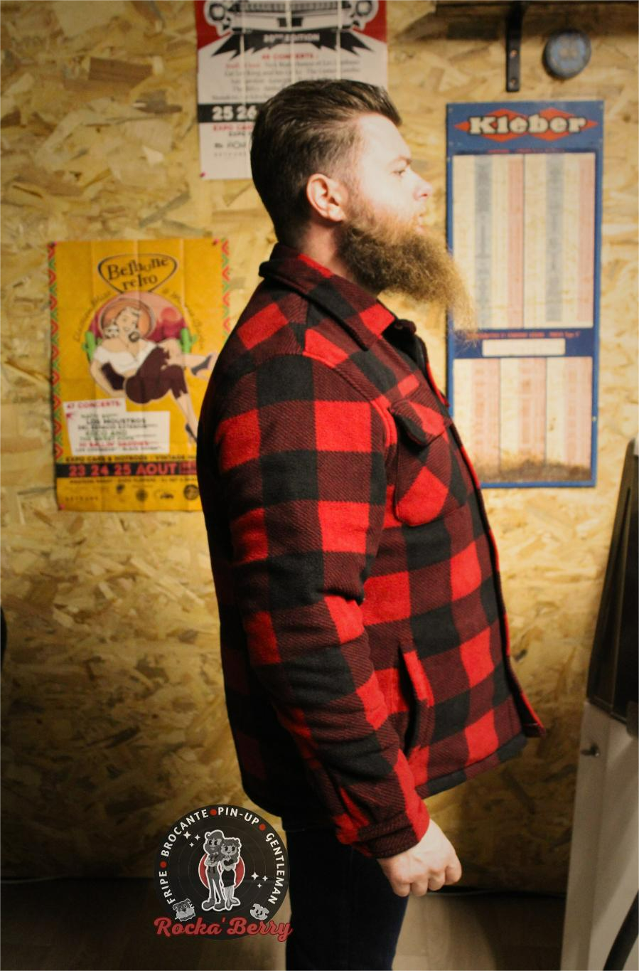 🪓✨ Chemise Veste Dickies Portland – Esprit Bûcheron Rock’n’Roll