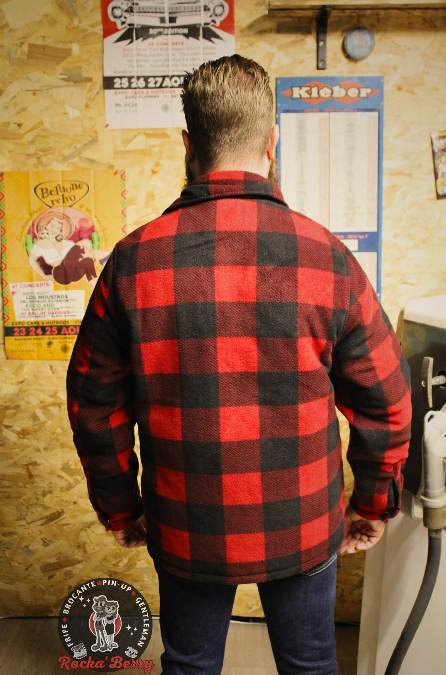 🪓✨ Chemise Veste Dickies Portland – Esprit Bûcheron Rock’n’Roll