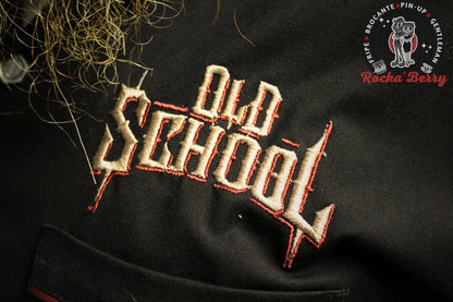 🐺Chemise de Travail Noire Old School Weirdo  - Rumble59 Rumble59