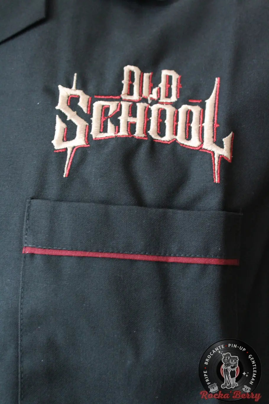 Chemise de Travail Noire Old School Weirdo  - Rumble59 Rumble59