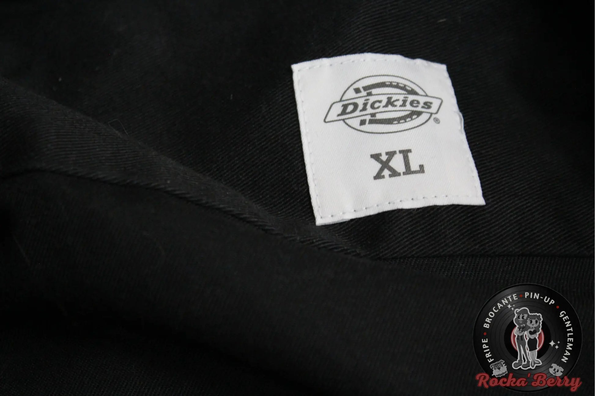 Chemise de Travail Noire et Rouge - Dickies Dickies