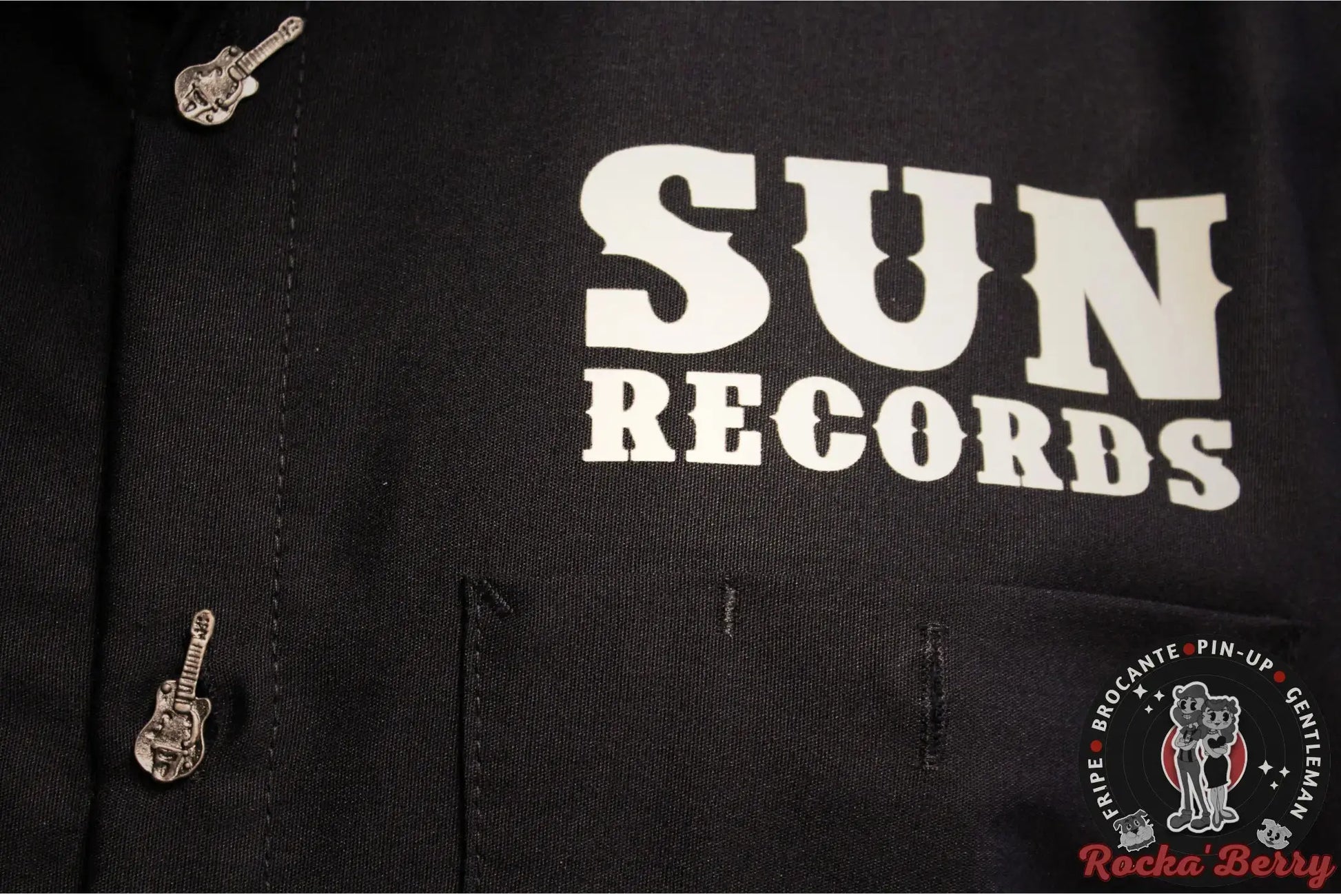 Chemise de Travail Sun Records (BOUTONS KUSTOM) - Steady Clothing Steady Clothing