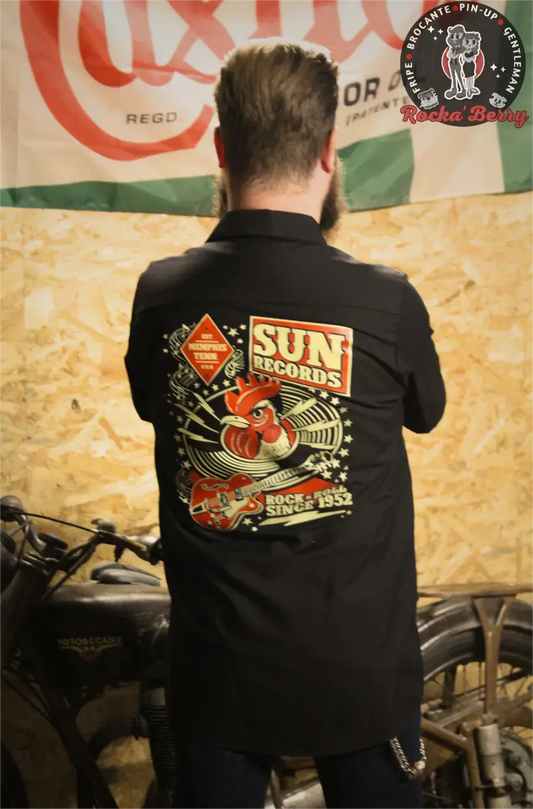 Chemise de Travail Sun Records - Steady Clothing - Rocka'Berry