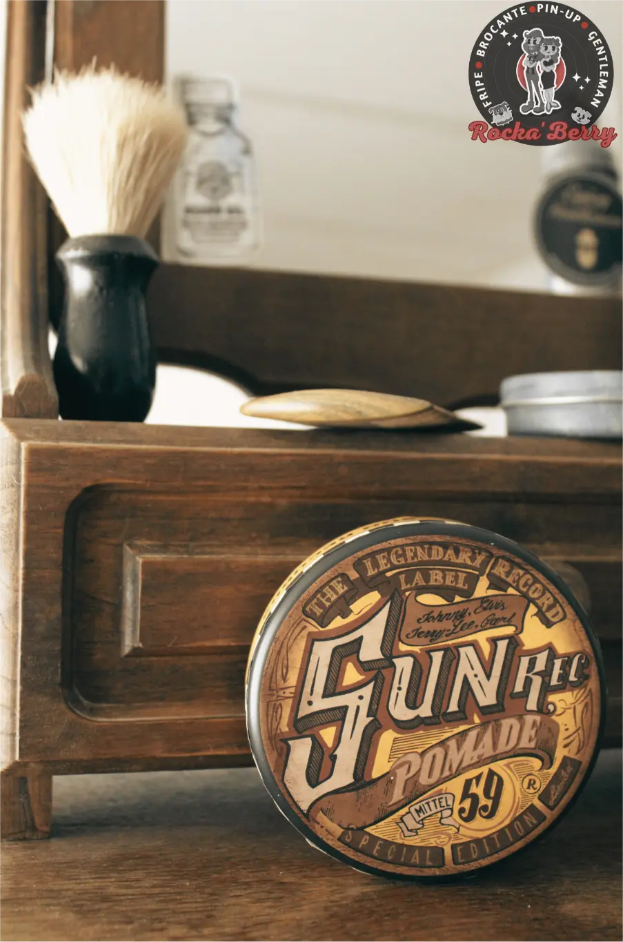 Cire Schmiere Moyenne "Sun Records" by Rumble59 - Rocka'Berry