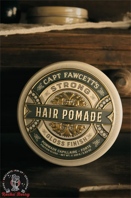 🌟 Cire à cheveux Captain Fawcett – Strong Pomade (100 ml)