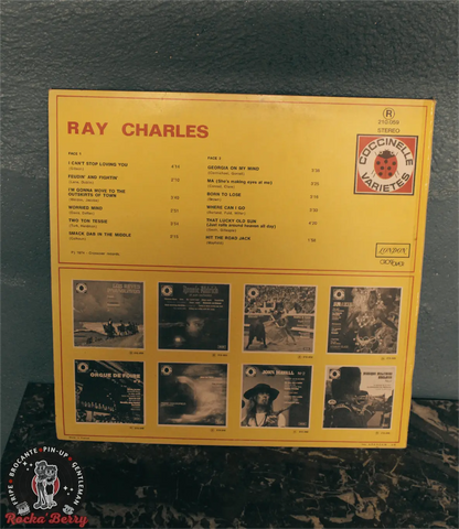 Coccinelles Variétés, "The World of Ray Charles" ( FR/1974 ) Vinyle 33T Rocka'Berry