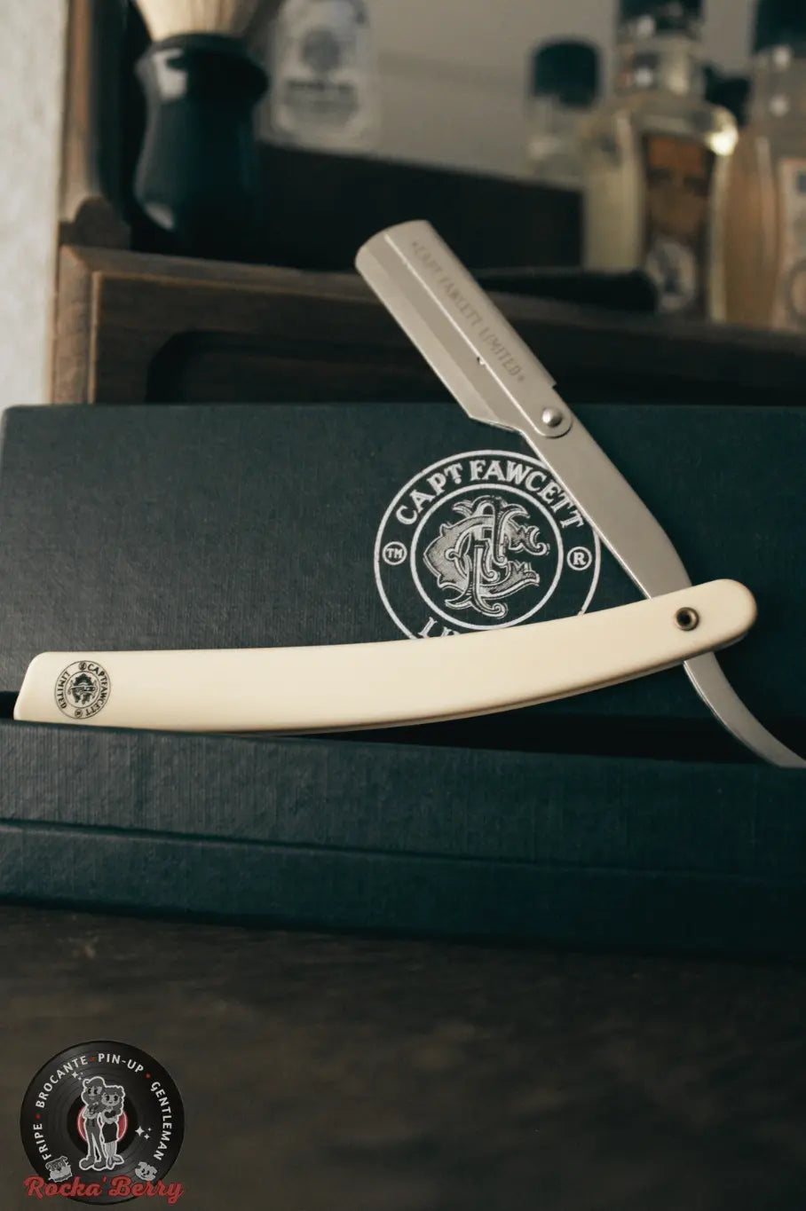 Coupe-choux Captain Fawcett - Blade Straight Razor Captain Fawcett