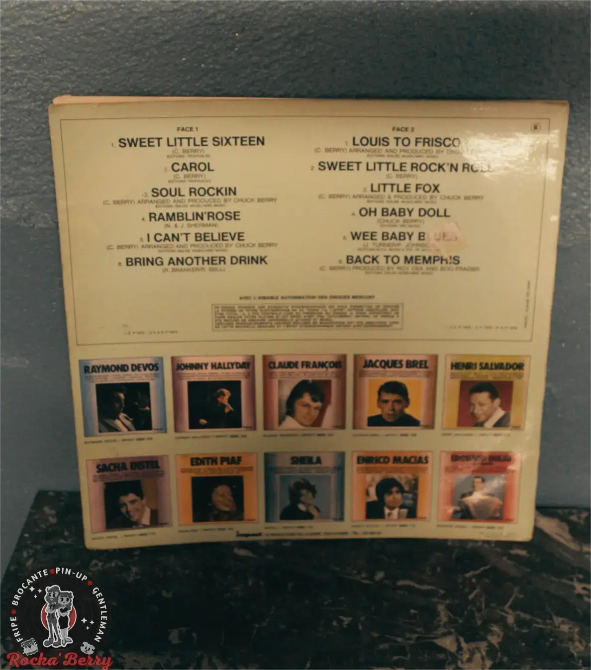 Chuck Berry "Chuck Berry" ( FR ) - Vinyle 33T