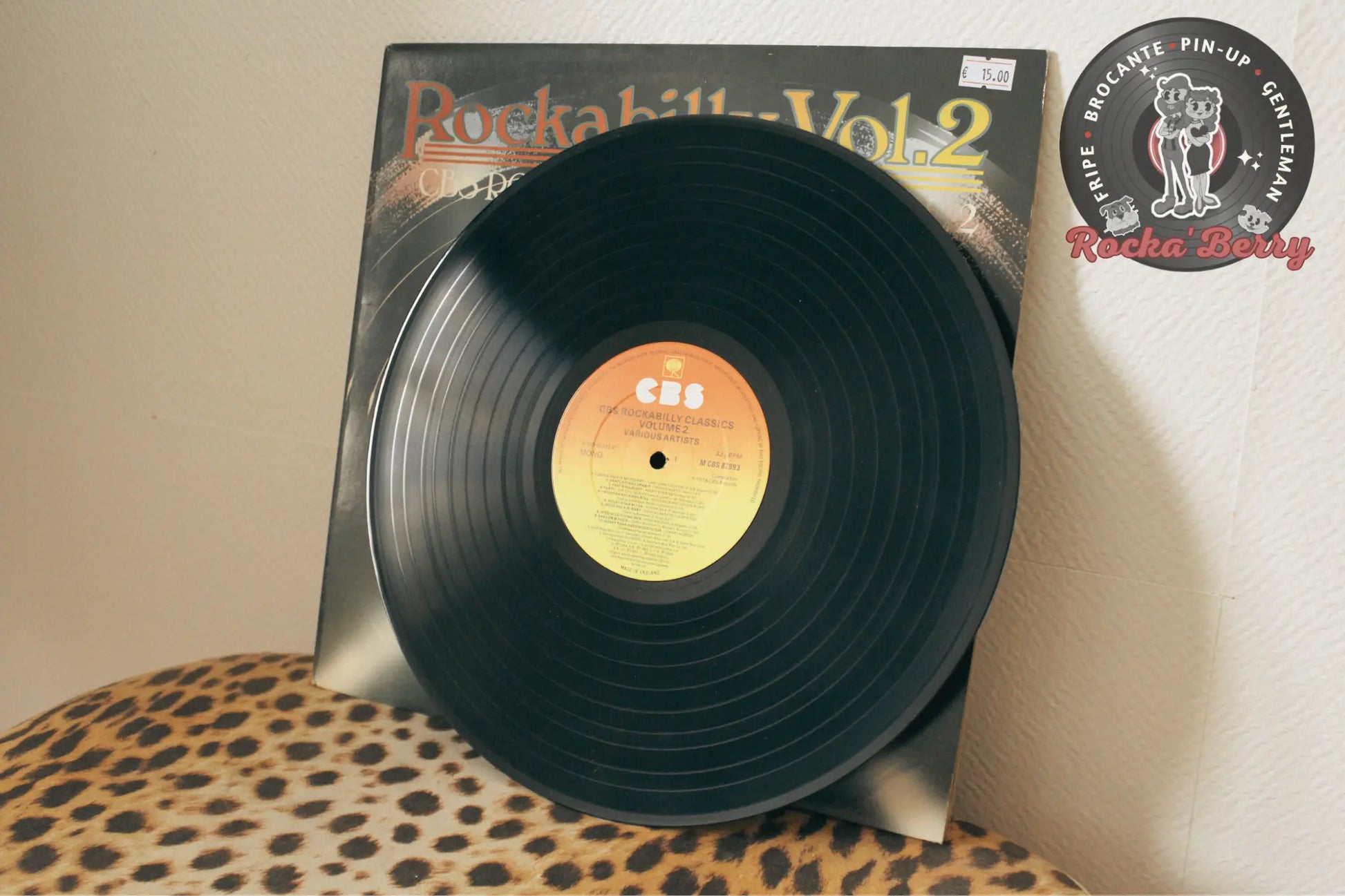Divers Artistes ," CBS Rockabilly Classics Vol. 2  " ( 1978 ) Vinyle 33T Rocka'Berry