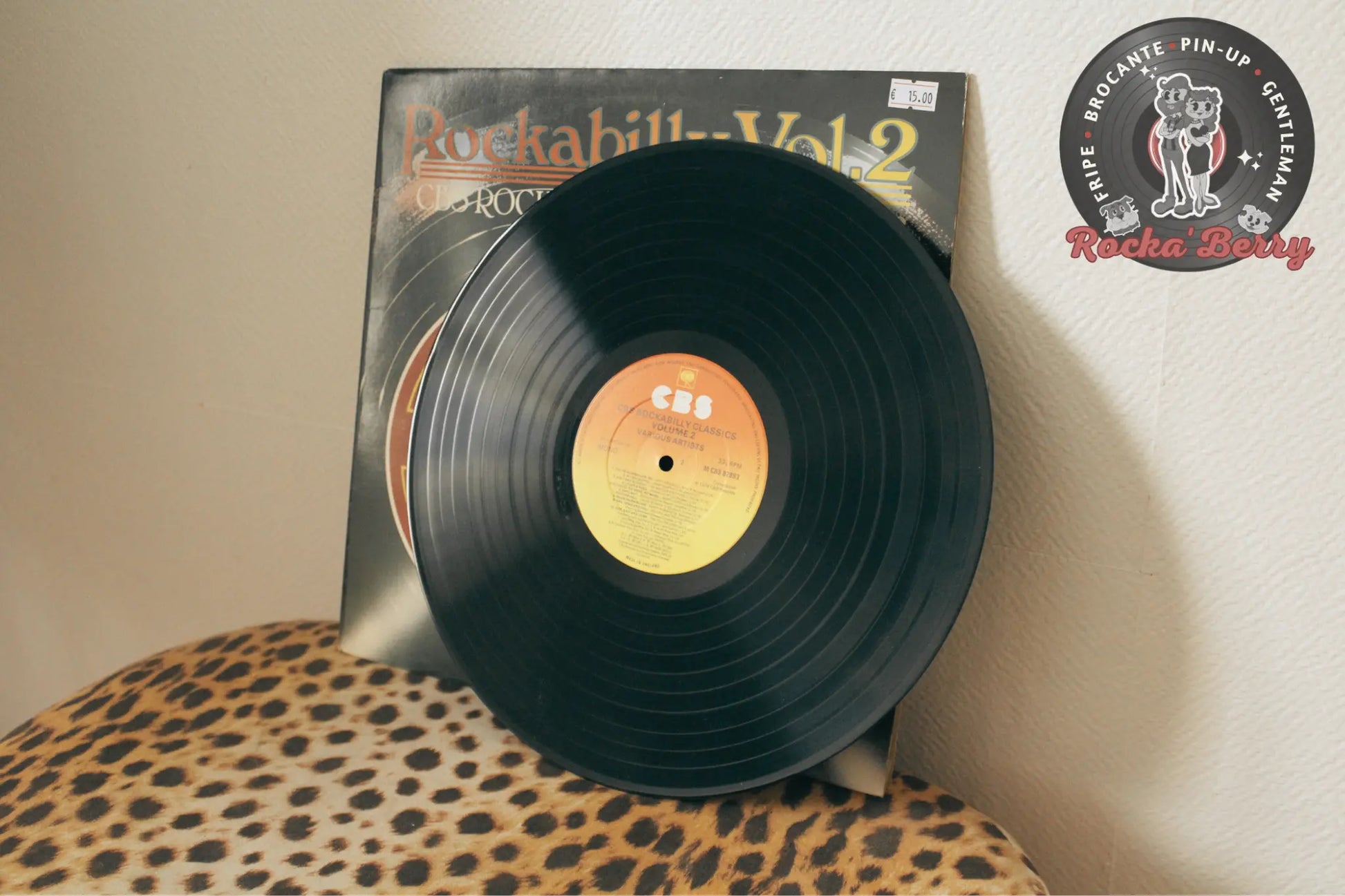 Divers Artistes ," CBS Rockabilly Classics Vol. 2  " ( 1978 ) Vinyle 33T Rocka'Berry