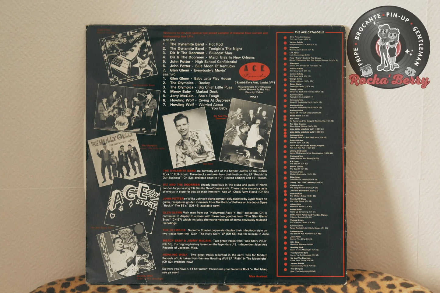 Divers Artistes ," Rock 'N' Roll Is Here To Stay " ( UK 1984 ) Vinyle 33T Rocka'Berry
