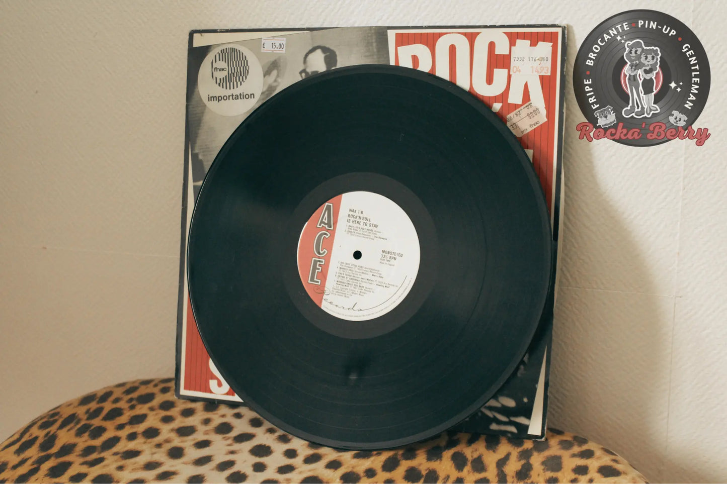 Divers Artistes ," Rock 'N' Roll Is Here To Stay " ( UK 1984 ) Vinyle 33T Rocka'Berry