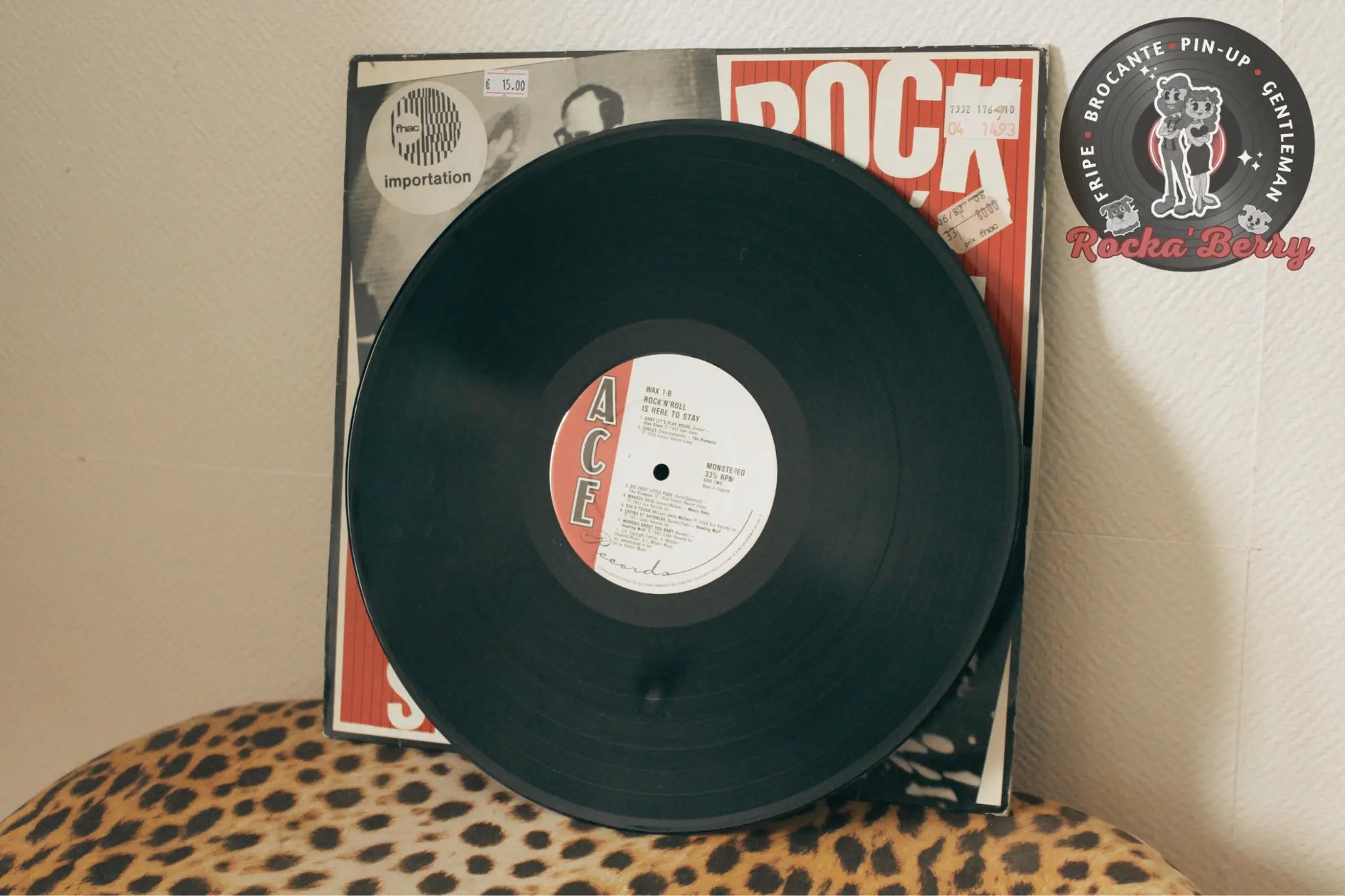 Divers Artistes ," Rock 'N' Roll Is Here To Stay " ( UK 1984 ) Vinyle 33T Rocka'Berry