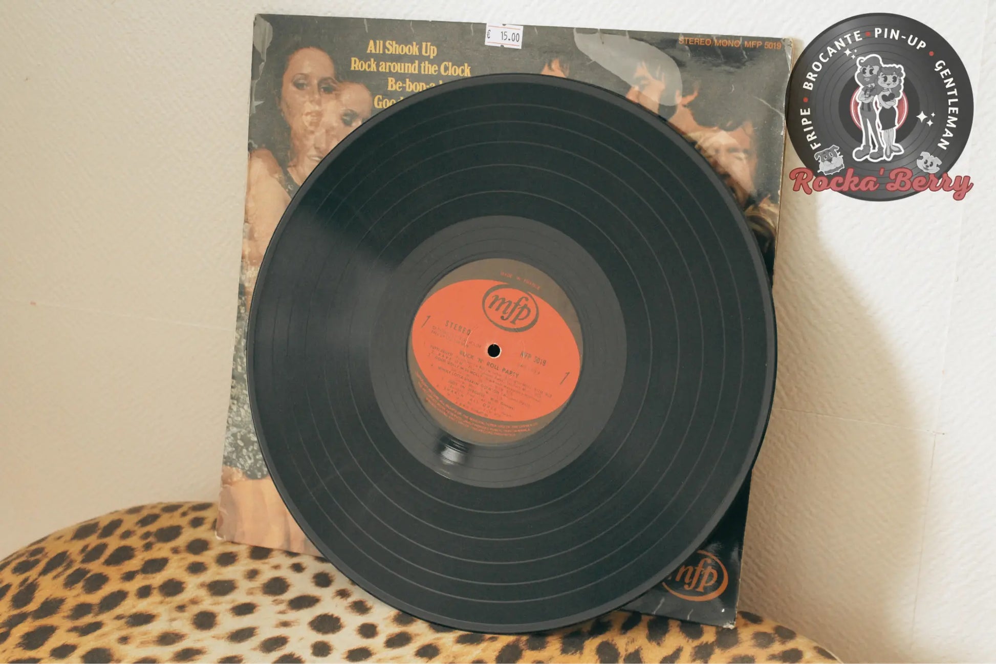 Divers Artistes , "Rock Rock Rock" - ( Suède 1968 ) Vinyle 33T Rocka'Berry