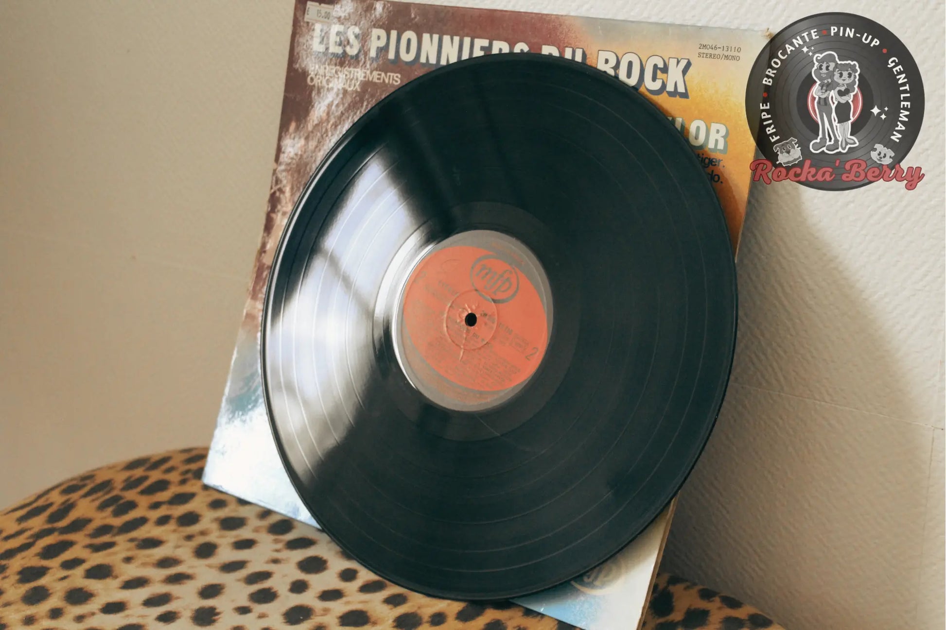 Divers Artistes ,"Les Pionniers Du Rock" ( 1973 ) Vinyle 33T Rocka'Berry