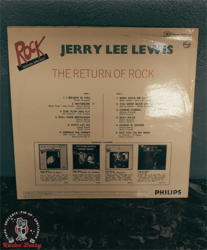 Jerry Lee Lewis (Niederländische Ausgabe) – 33T Vinyl