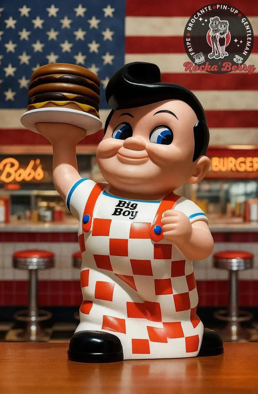 Figurine Big Boy – L’icône vintage de la culture américaine ! Rocka'Berry