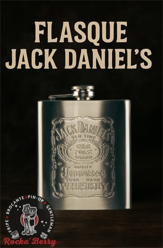 🥃 Flasque Jack Daniel’s – Gentleman Edition