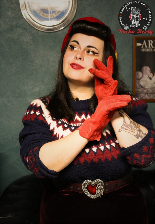 Gants Vintage : Tex Avery Red - Rocka'Berry