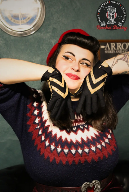 Gants Vintage : Western - Rocka'Berry