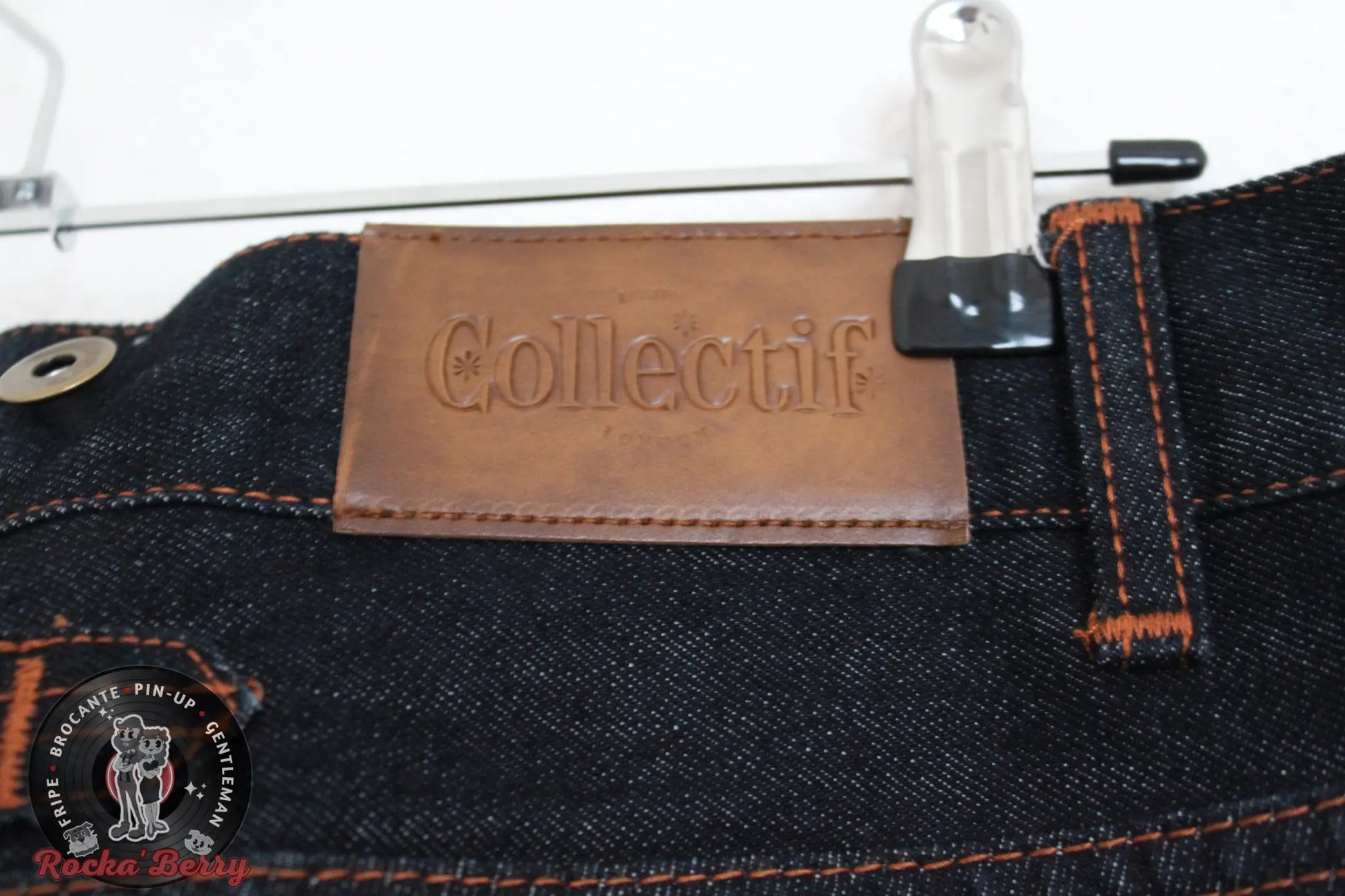 Jean Denim Rockabilly "Eddie 40s" - Collectif Collectif