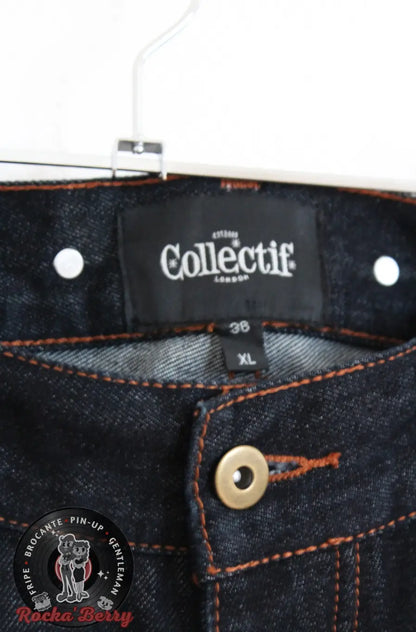 Jean Denim Rockabilly "Eddie 40s" - Collectif Collectif