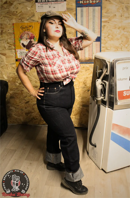 Jean Pinup " Norma Jeans " - Freddies of Pinewood ( Made in UK )