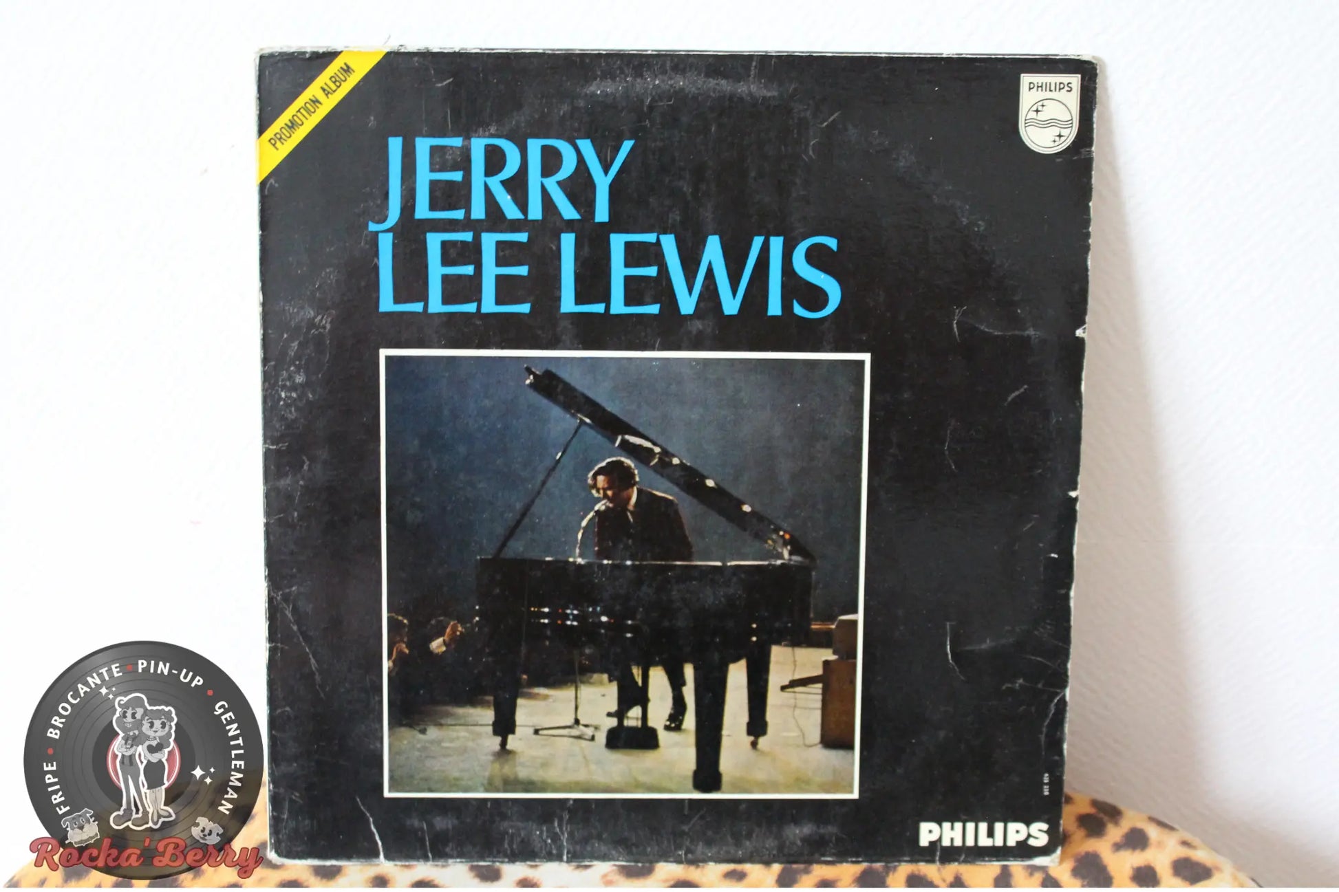 Jerry Lee Lewis (Edition Pays-Bas) - Vinyle 33T Rocka'Berry