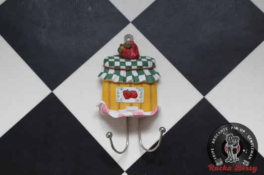 Patère Pinup Confiture Vintage- Made in France Rocka'Berry
