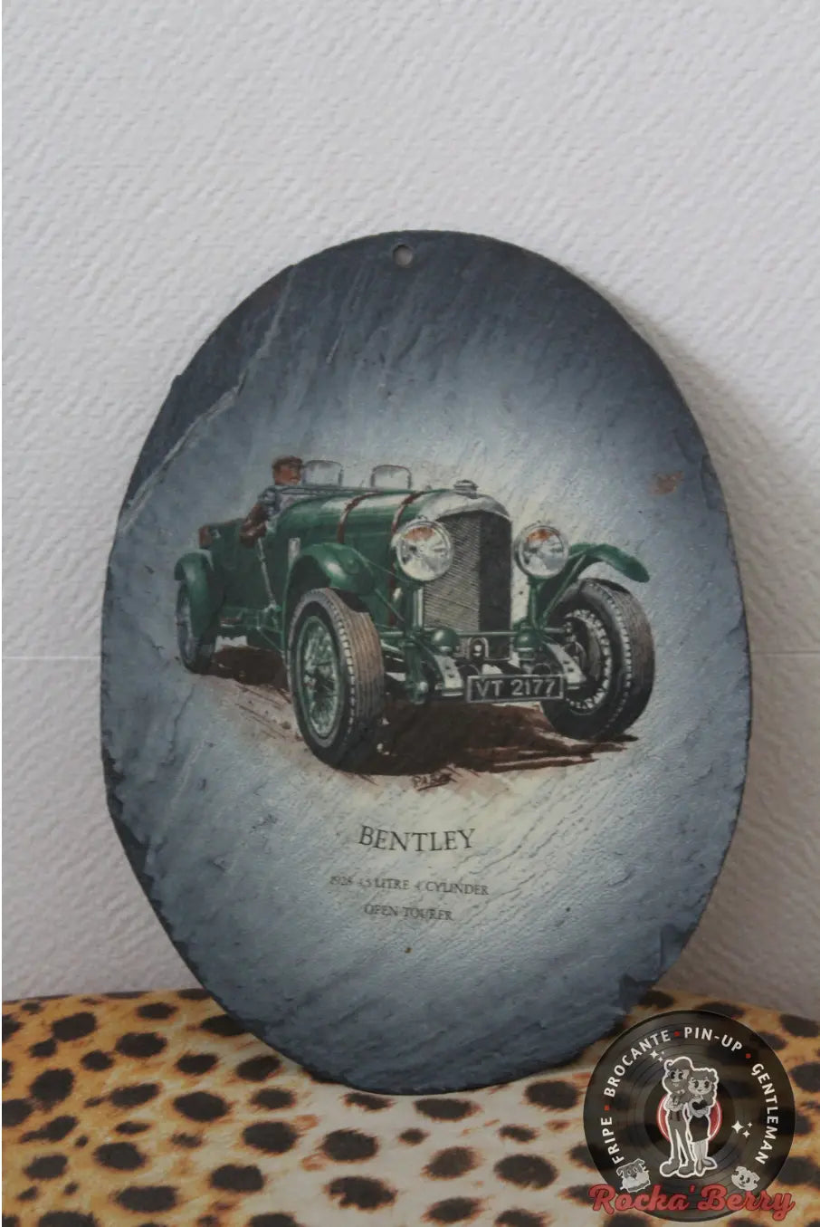 Peinture sur Ardoise Bentley Vintage Rocka'Berry