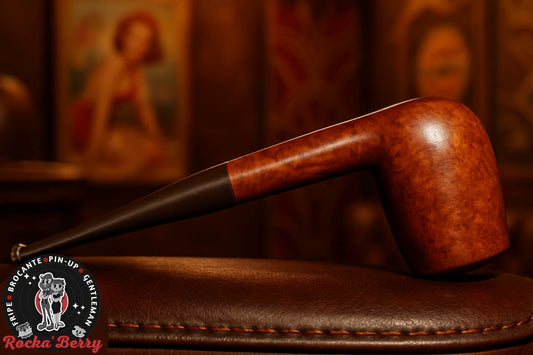 Pipe en Bois Vintage Ropp  Marron Foncé - Made in France Rocka'Berry