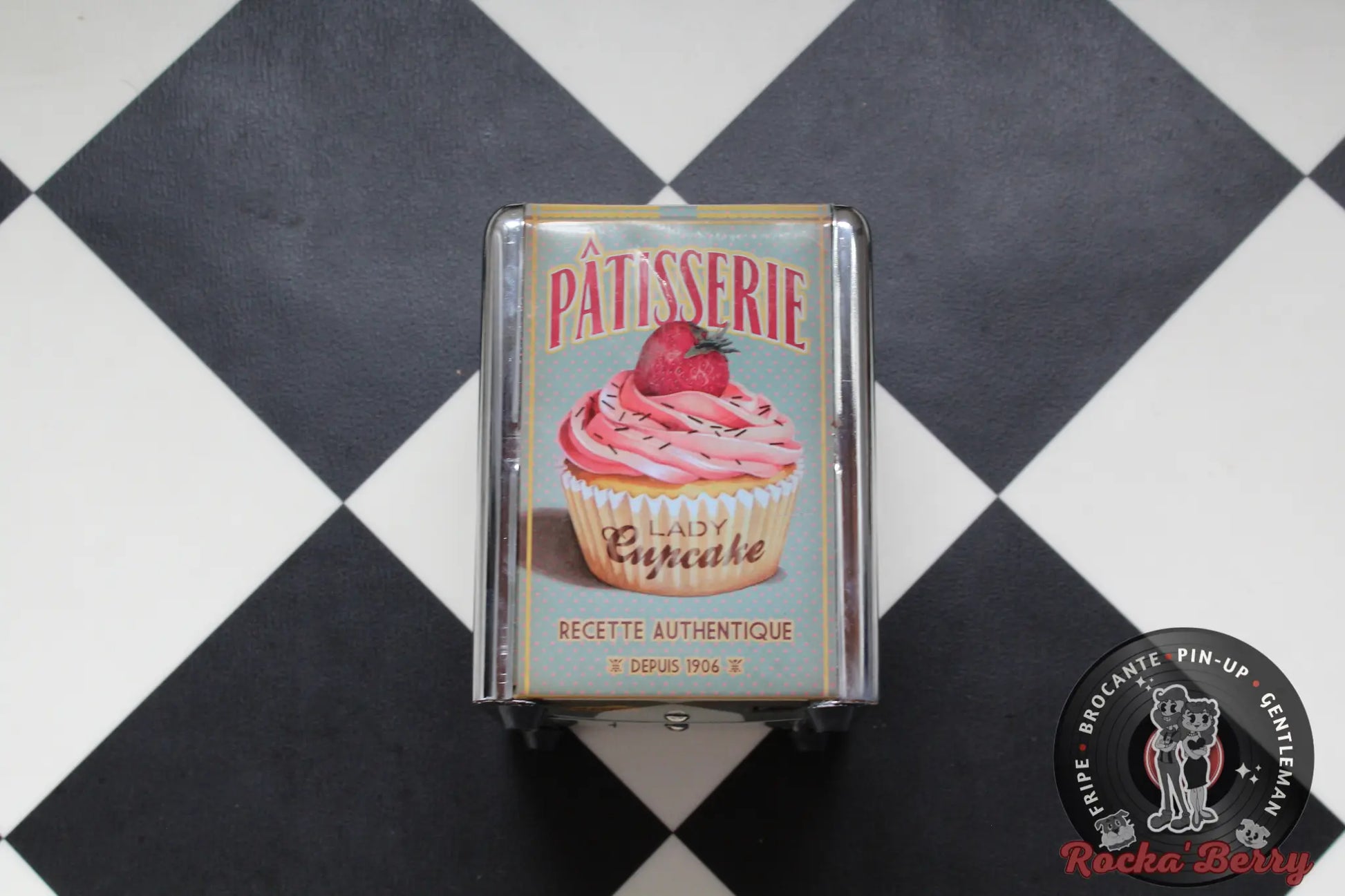Porte Serviettes Pinup Cupcake Esprit Diner - Natives Natives