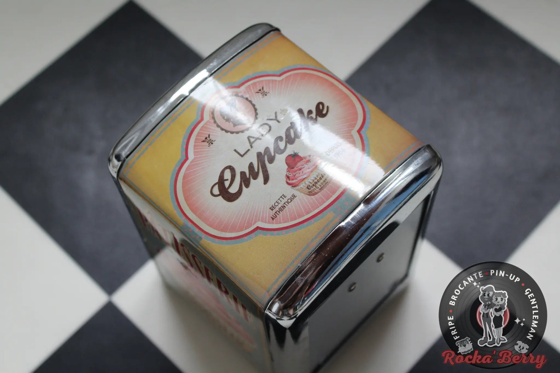 Porte Serviettes Pinup Cupcake Esprit Diner - Natives Natives