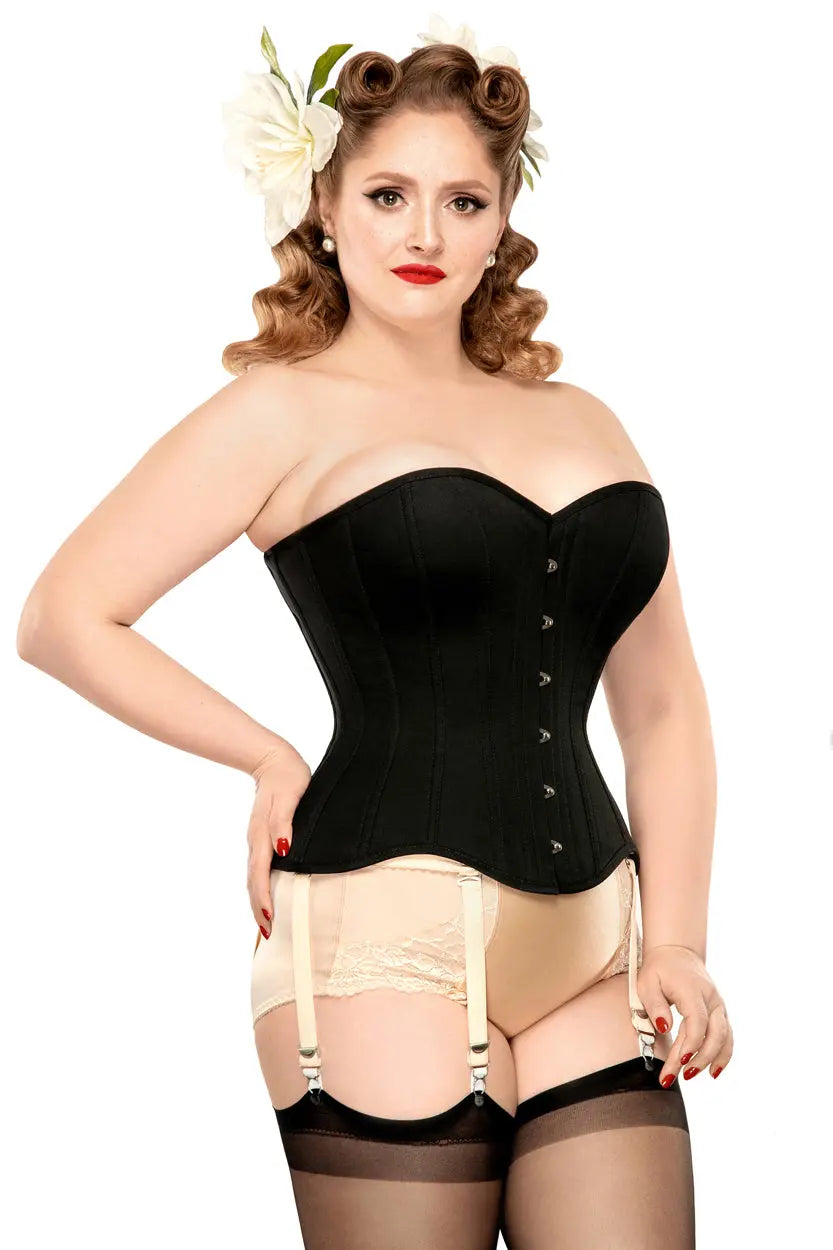 Pré-Commande : Corset Overbust Basique - Rebel Madness Rebel Madness