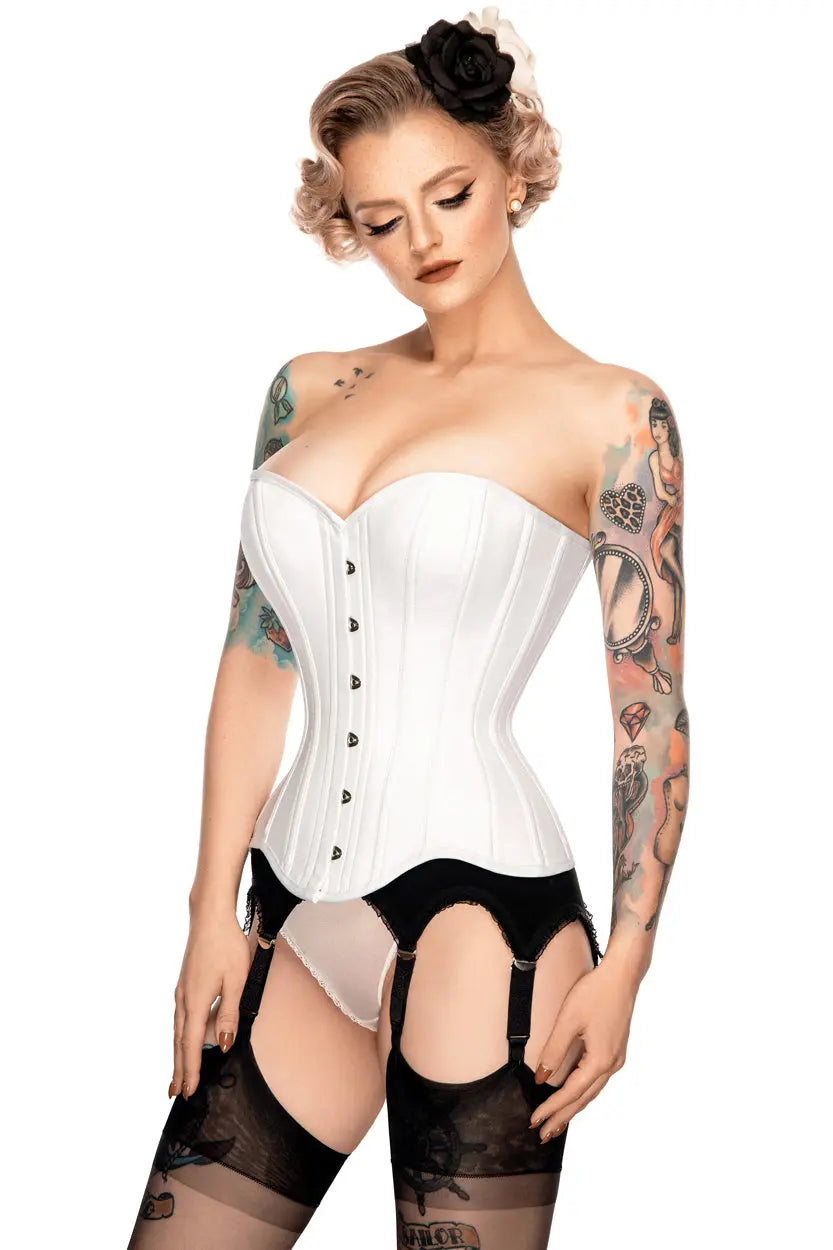 Pré-Commande : Corset Overbust Basique - Rebel Madness Rebel Madness