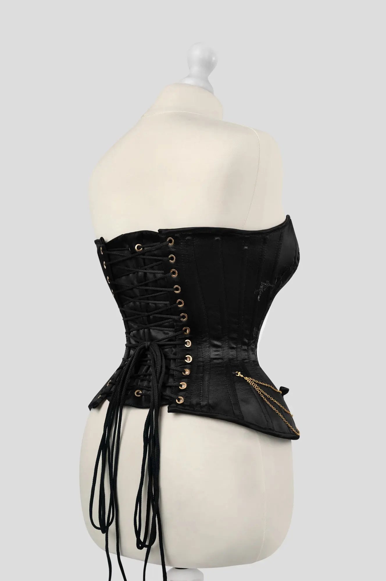 Pré-Commande : Corset Overbust Black & Gold - Rebel Madness Rebel Madness