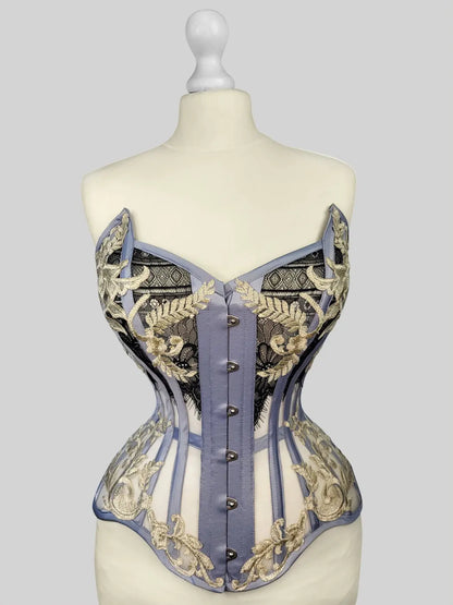 Pré-Commande : Corset Overbust Ice Pearl - Rebel Madness Rebel Madness