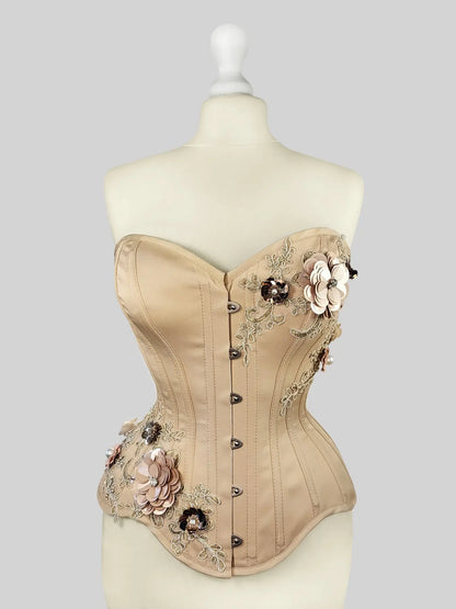 Pré-Commande : Corset Overbust Petunia Nude - Rebel Madness Rebel Madness