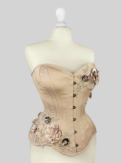 Pré-Commande : Corset Overbust Petunia Nude - Rebel Madness Rebel Madness