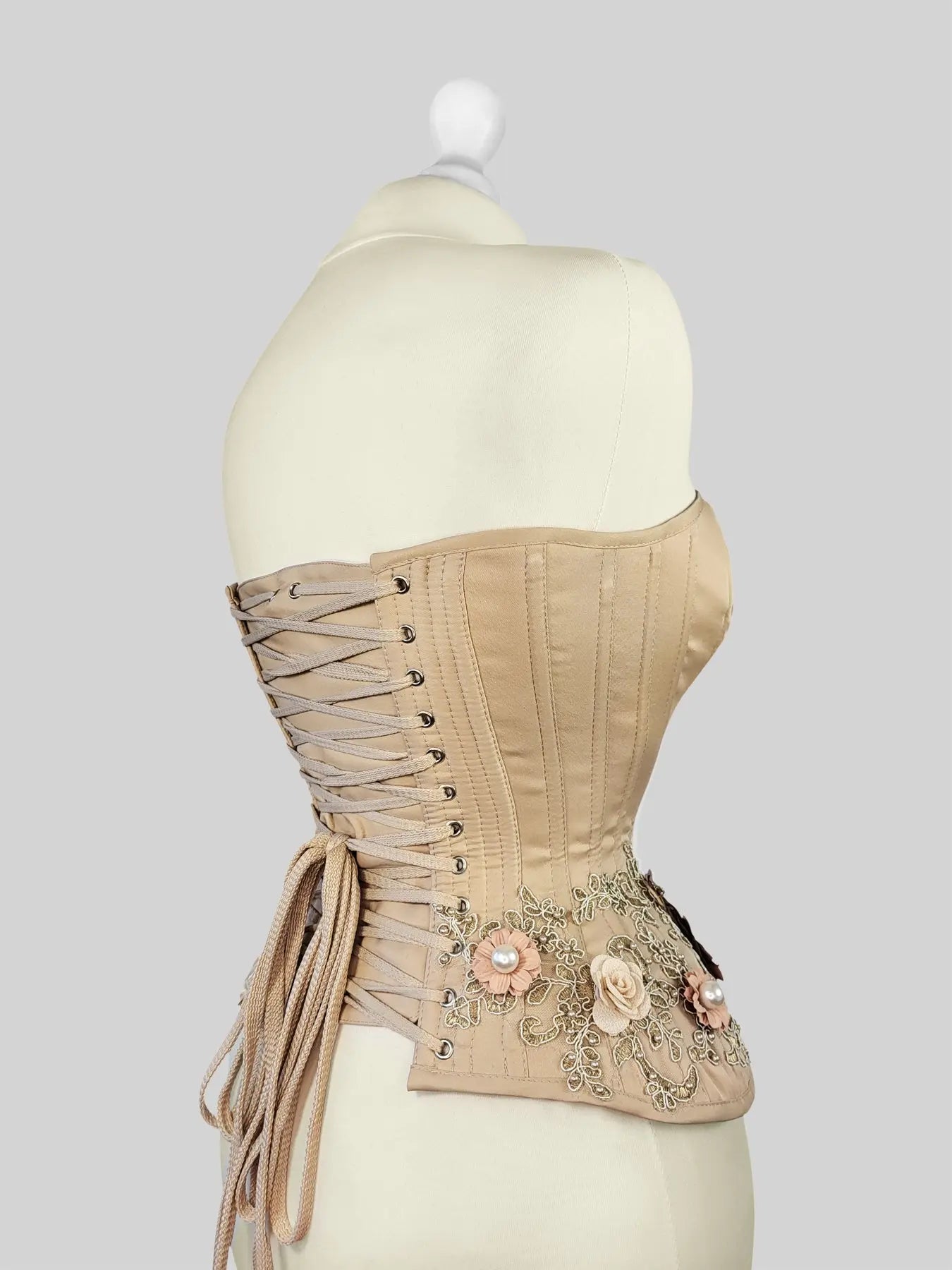 Pré-Commande : Corset Overbust Petunia Nude - Rebel Madness Rebel Madness