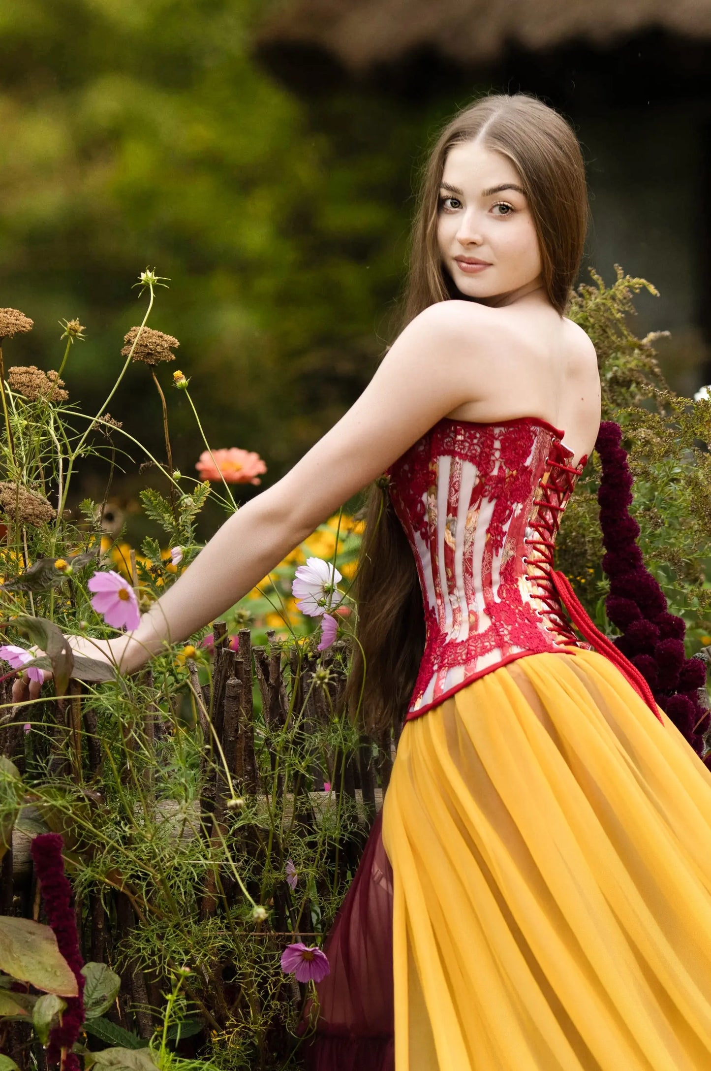 Pré-Commande : Corset Overbust Saffron - Rebel Madness Rebel Madness