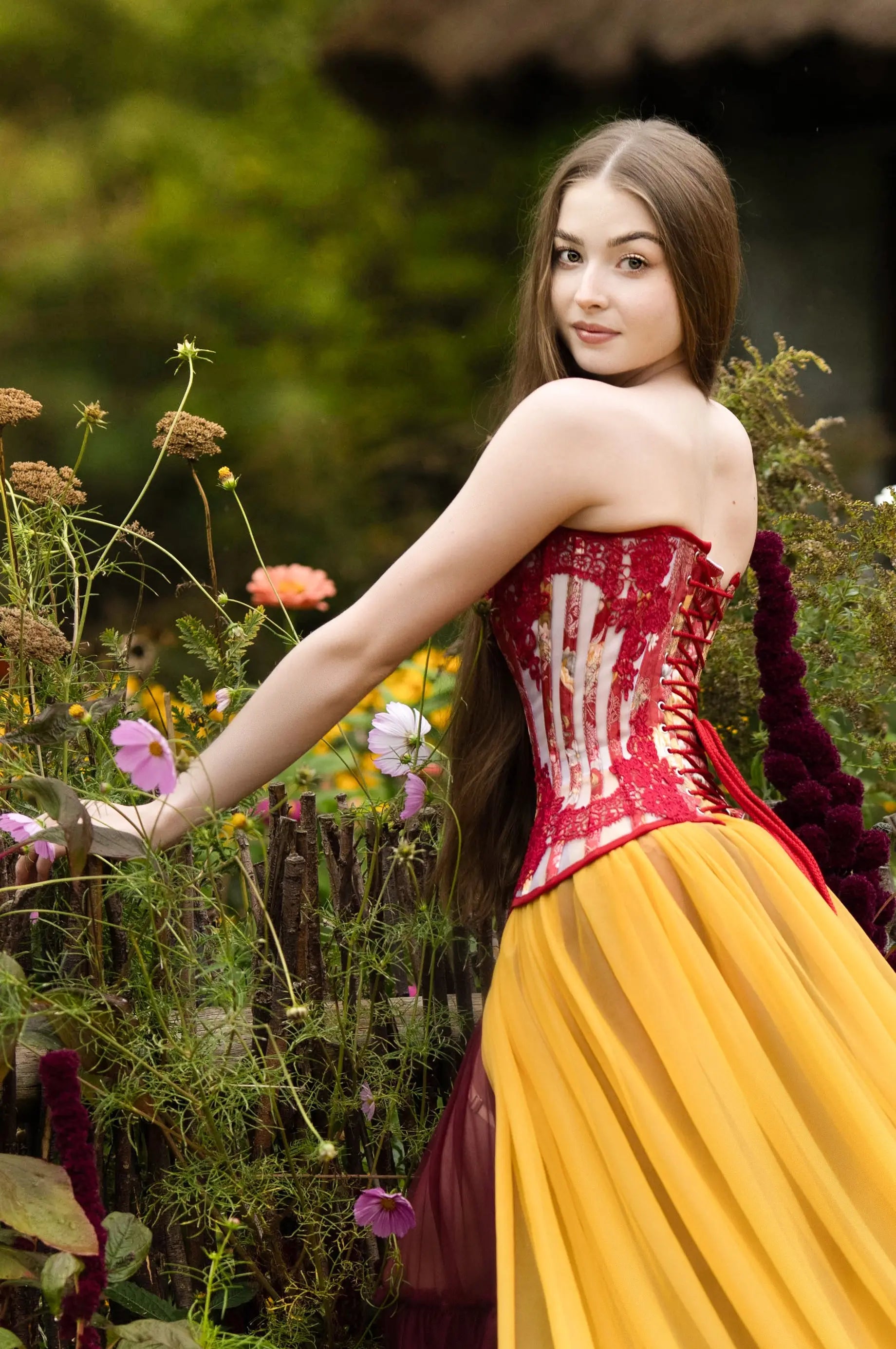 Pré-Commande : Corset Overbust Saffron - Rebel Madness Rebel Madness