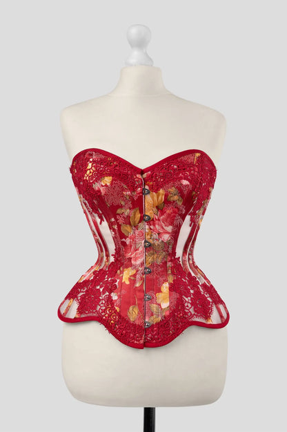 Pré-Commande : Corset Overbust Saffron - Rebel Madness Rebel Madness