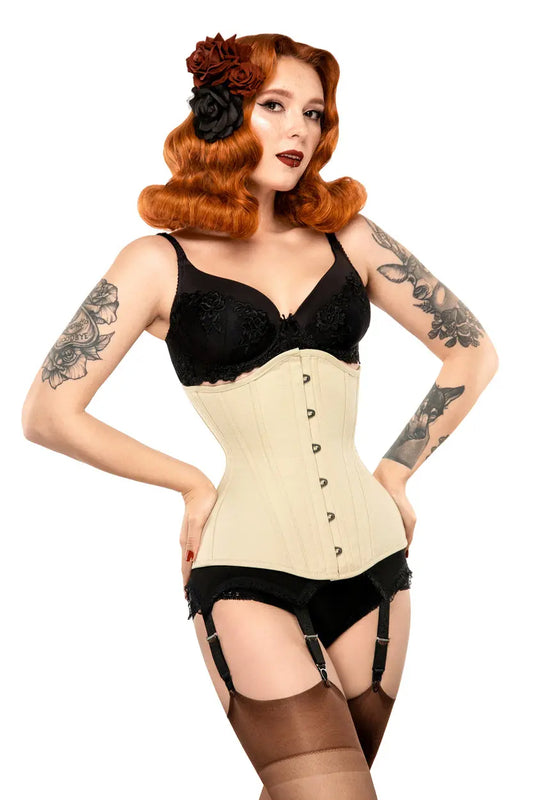 Pré-Commande : Corset Underbust Longline Basique - Rebel Madness Rebel Madness
