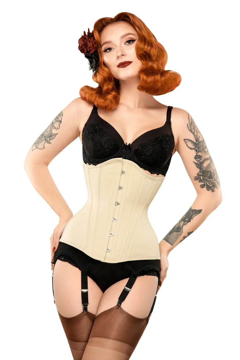 Pré-Commande : Corset Underbust Longline Basique - Rebel Madness Rebel Madness