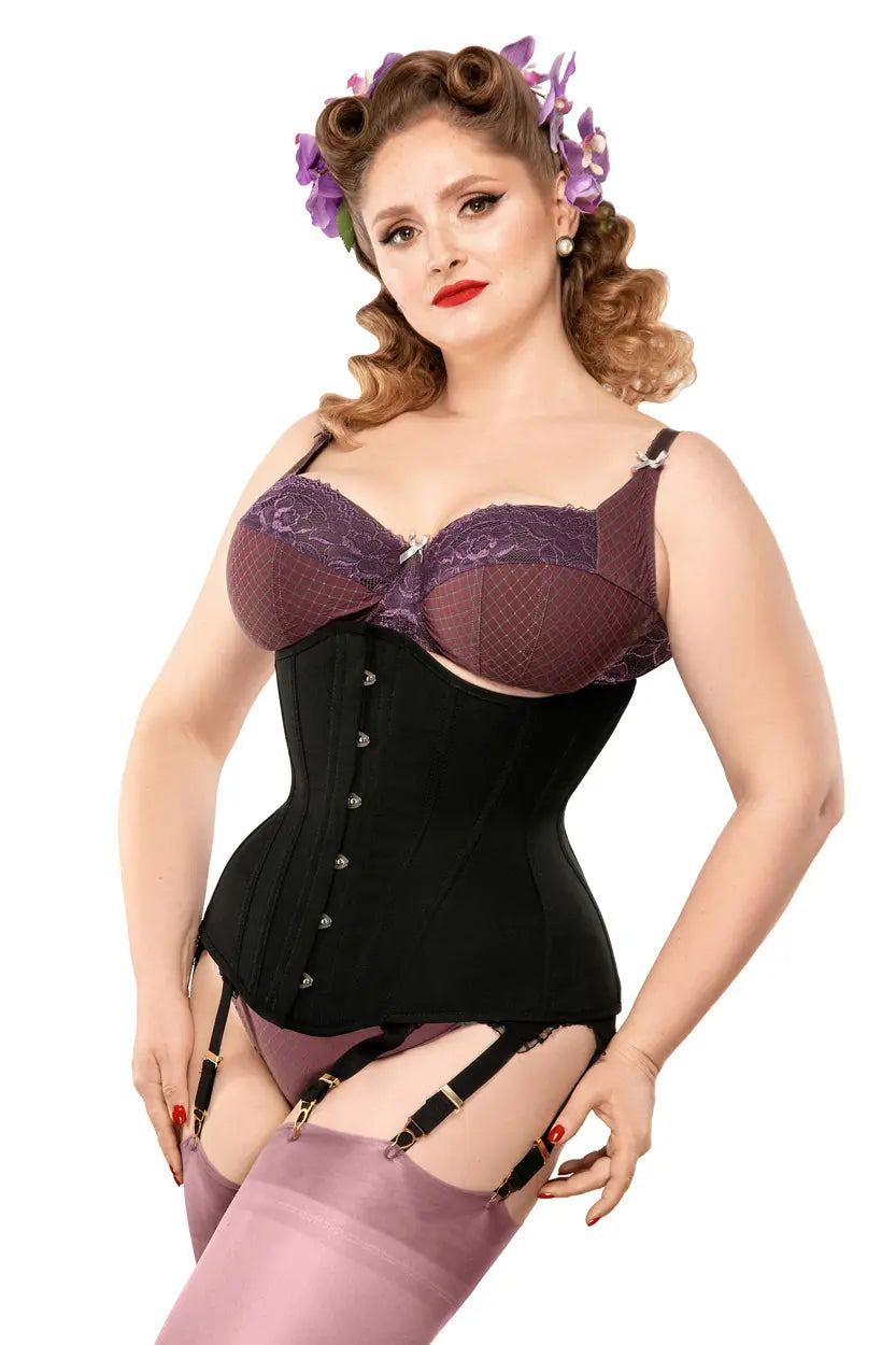 Pré-Commande : Corset Underbust Longline Basique - Rebel Madness Rebel Madness