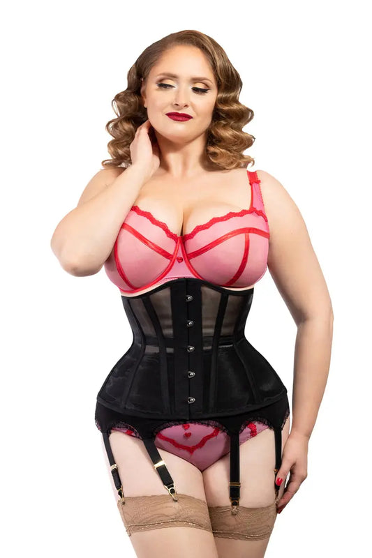 Pré-Commande : Corset Underbust Mini en Maille - Rebel Madness Rebel Madness