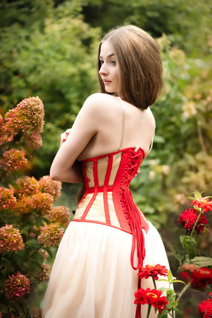 Pré-Commande : Corset Underbust Standard Divine Red - Rebel Madness Rebel Madness